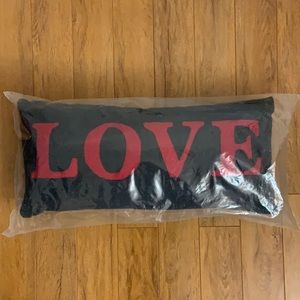 SOLD - NWT Simons LOVE decorative pillow